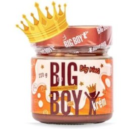 BIG BOY Big King - Krém s lískovými ořechy s mlékem a karamelem 220 g