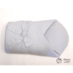 Rychlozavinovačka KLASIK s mašlí - UNI šedá