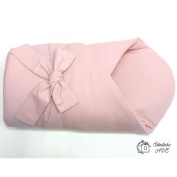 Rychlozavinovačka KLASIK s mašlí - UNI starorůžová