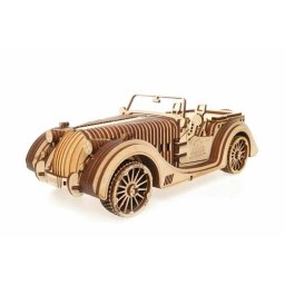 Ugears 3D dřevěné mechanické puzzle VM-01 Auto (roadster)