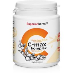 Superionherbs C-MAX komplex - přírodní zdroj vitaminu C, 90 tobolek