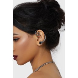 náušnice KILLSTAR - Snake Venom - Silver - KSRA014111