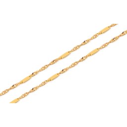 Zlatý dámský řetízek 2 mm IZ25642