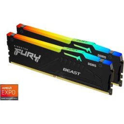 Kingston FURY 32GB KIT DDR5 5600MHz CL36 Beast Black RGB EXPO