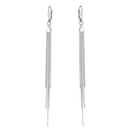 Silvego Stříbrné náušnice řetízkové 13 cm - SVX01855ZT