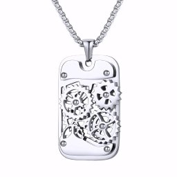 Gaira® Přívěsek Dog Tag 30432, Barva stříbrná