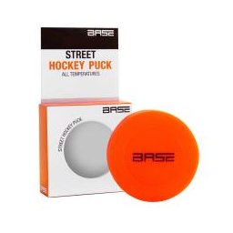 Plastový puk BASE Streethockey Puck - Paper Box oranžová