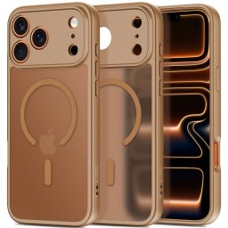 Pouzdro Tech-Protect BasicMag MagSafe iPhone 17 Pro Max - matná hnědá
