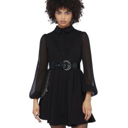 šaty dámské KILLSTAR - Miss Mourning - Black - KSRA014315