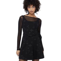 korzet dámský (top) KILLSTAR - Ethereal Night - Black - KSRA014156