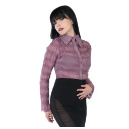 halenka dámská (top) KILLSTAR - Fallen Light - Mauve - KSRA014308