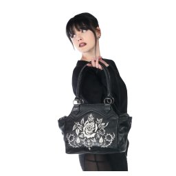 kabelka (taška) KILLSTAR - Petal & Pine - Black/Ivory - KSRA014186