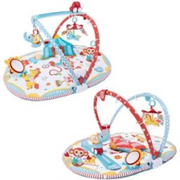 Yookidoo Hrací deka s hrazdou a jezdícím autíčkem - Cirkus