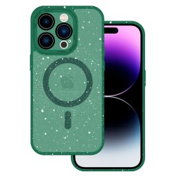 Tel Protect Magnetic Splash Frosted Case iPhone 15 - Zelené