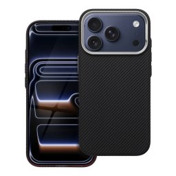Pouzdro CASE Kevlar MagSafe pro iPhone 17 Pro Max - Černé