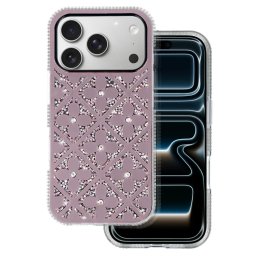 Kryt CASE Flower pro iPhone 17 Pro Max - Růžový