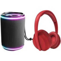 Energy Sistem Urban Box Supernova Black + Sluchátka Hoshi Eco Red
