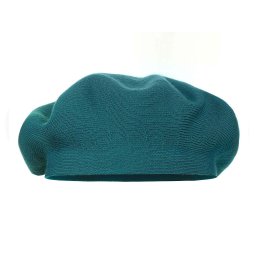 Dámský pletený baret, barva 4 petrolejová