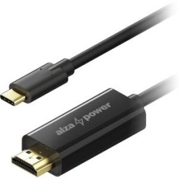 AlzaPower Core USB-C na HDMI 4K 2m černý