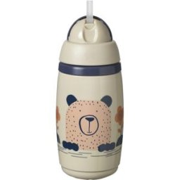 Tommee Tippee Superstar Netekoucí sportovní hrnek 266 ml 12m+, Šedý