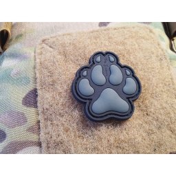 JACKETS TO GO nášivka K9 psí tlapa plastová velcro RANGER GREEN