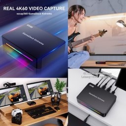 Videorekordér karta - nahrávání videa z HDMI zařízení s USB-C s HDR + VRR + 4K nahrávání