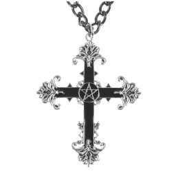 obojek Pentagram Cross - PSY1070