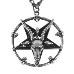 obojek Baphomet Pentagram - PSY1097