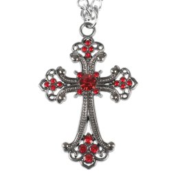 obojek Cross - Red - PSY1139