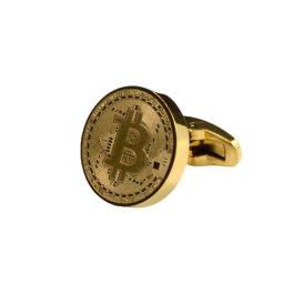 Manžetové knoflíčky kryptoměna Bitcoin