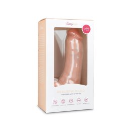 Easytoys - realistick dildo s psavkou a varlaty - 20 cm - tlov