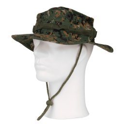Klobouk LUXE bush DIGITAL WOODLAND vel. M