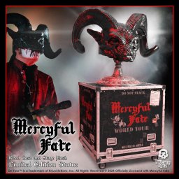 dekorace Mercyful Fate - Rock Ikonz - World Tour - KNBZ-MFATE100CASE