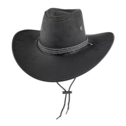 Gaira® Klobouk Western 70331, Barva černá