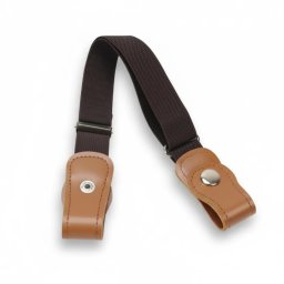 Gaira® Dětský opasek Elastic 7012, Barva tmavě hnědá