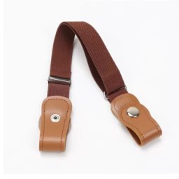 Gaira® Dětský opasek Elastic 7012, Barva světle hnědá