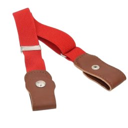 Gaira® Dětský opasek Elastic 7012, Barva červená