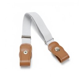 Gaira® Dětský opasek Elastic 7012, Barva bílá