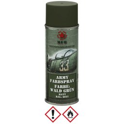 MFH barva ARMY ve spreji 400ml WALD ZELENÁ
