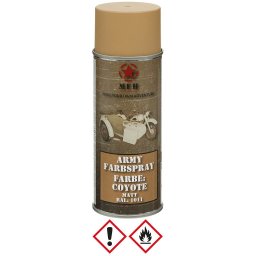 MFH barva ARMY ve spreji 400ml COYOTE MATT