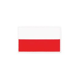 MFH nášivka POLSKO 8x5 cm velcro plastová BAREVNÁ