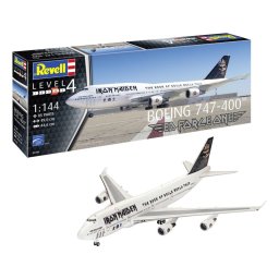 dekorace (model) Iron Maiden - Model Kit 1/144 Boeing 747-400 - Ed Force One - REV03780