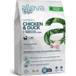 Alleva Holistic Hairball Chicken Duck 1,5 kg