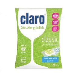 Claro eco classic tablety do myčky 75 ks