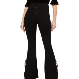 kalhoty dámské (jeans) KILLSTAR - Nyx's Nightshade - Black - KSRA014276