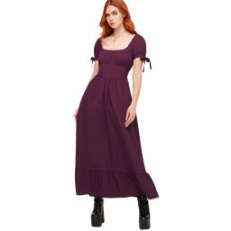 šaty dámské KILLSTAR - Grim Gretchen - Purple - KSRA014265