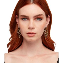 náušnice KILLSTAR - Deadly Coil - Gold - KSRA014299