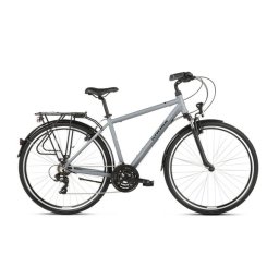KROSS Pánské kolo Trans 1.0 L 28" Šedé