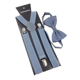 Gaira® Dětský motýlek s kšandami 7513, Barva šedá