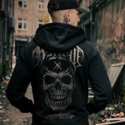 mikina pánská HYRAW - METALHEAD GREY - 261SWE09